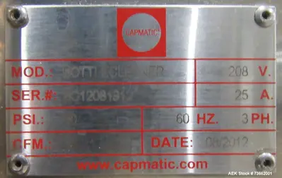 Used CAPMATIC VERIFILL Liquid & Paste Complete Packaging Lines Illinois US | Aaron Equipment #1130451