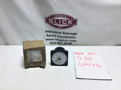 Crompton 007-05RA-HGYY Switchboard Panel Meter Scale 0-1.2 Kiloamperes 4-20mADC