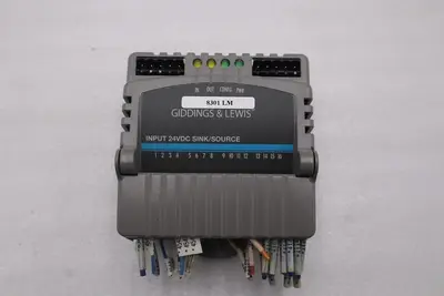 GIDDINGS & LEWIS M.1300.7372 R1 Input Module 24VDC SINK/SOURCE STOCK 622-D