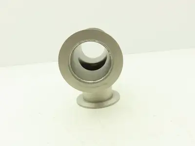 A&N Corporation Q50-200-T 2" NW 50 ISO-QF-Tee Flange Stainless Steel A = 3.2