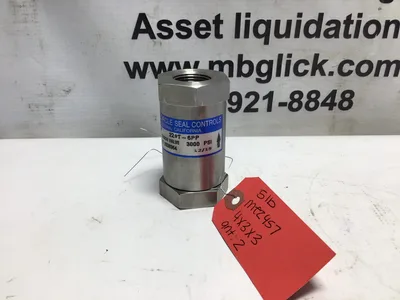 Circle Seal Controls 3/4″ 220T-6PP Check Valve 3000 PSI Stainless Steel