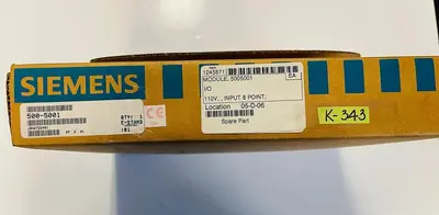SIEMENS 500-5001 INPUT MODULE LOT 5005001 #K-343