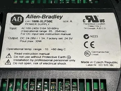 USED ALLEN BRADLEY 1606-XLP30E SER. A
