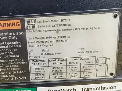 USED 2006 HYSTER H70FT