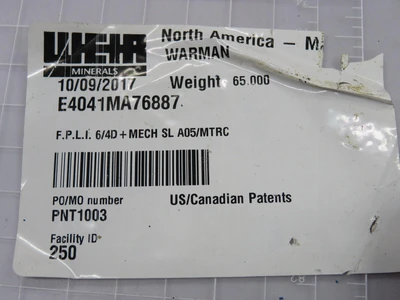 Used WEIR _UNKNOWN_ Valves/Fittings Texas US | OCO Industrial #1626590