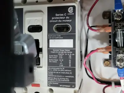 5 hp, 600V, 15A, 3-Ph FVNR Starter, Size 1 Bucket for Freedom 2100 MCC Frame