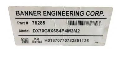 NEW BANNER ENGINEERING DX70G9X6S4P4M2M2 SURECROSS DX70 GATEWAY