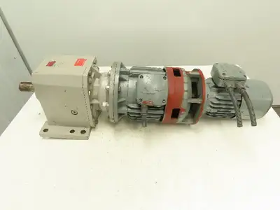 LETAG Bonfiglioli Tandem Dual Gear Motor 70:1 Reducer .5/3Hp 277/460V 3PH IEC S1