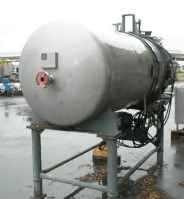 Filter, Pressure Leaf, 330 SF, S/st, 75 PSI, Coppersmithing, #S737134