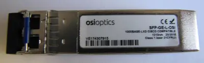 Lot of 2 Osioptics SFP-GE-L-OSI Gigabit 1GE 1000Base-LXD Optical Transceiver