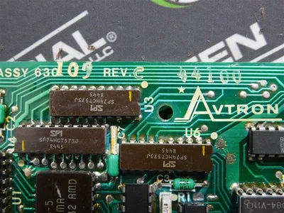 Avtron 630105 Control Board Rev.C A14848 Rev. F Used