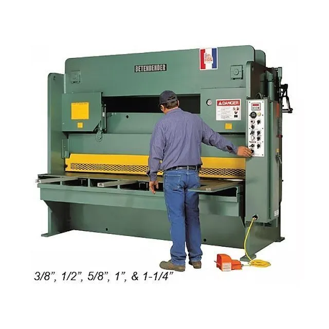 New | in-Stock BETENBENDER 4-375 Power Squaring Shears (Gauge) Florida US | Sierra Victor Machinery #262615