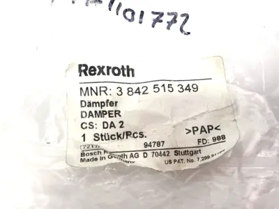New | in-Stock Bosch Rexroth Pneumatic Damper Stop Gate DA 2 Pneumatic Cylinders Michigan US | Maverick Industrial Sales #1475312