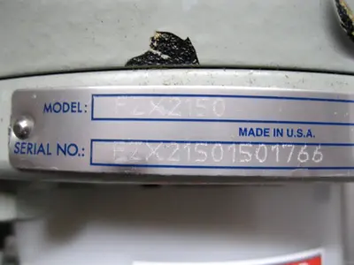 USED Fristam FZX2150