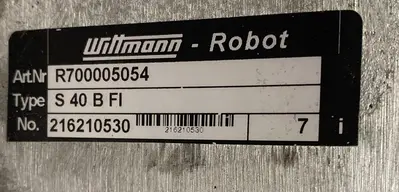 New | in-Stock WITTMANN S-40-B-FI Misc Electrical & Power Parts Ohio US | Surplus Asset Holdings #1233673