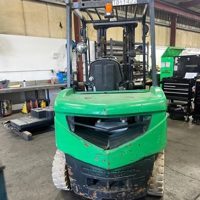 Used 2017 MITSUBISHI FD30N Internal Combustion Forklifts: Pneumatic Tire Oregon US | Leavitt Machinery #1443670