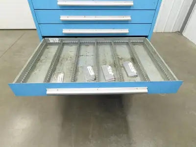 Nu-Era Modular Tool Storage Cabinet 11 Drawer 45x28x61" Stanley Vidmar