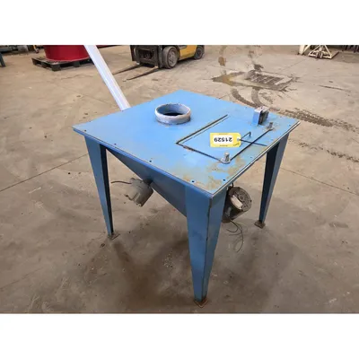 Used Taylor Products 2" Dia. Flex Auger Screw Conveyor w/ Loading Hopper