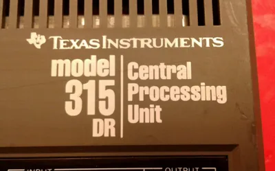 TEXAS INSTRUMENTS CENTRAL PROCESSING MODULE 315-DR 3C