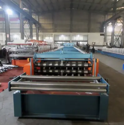 Structural Metal Roof Deck Roll Forming Machine - Saudi Arabia