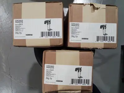 Used Chicago Chicago Faucets 625-LPABCP, Foot-Operated Remote Valve With Long Pedals Faucets / Sprayers US | Infinity wholesale & Supply LLC #1305616
