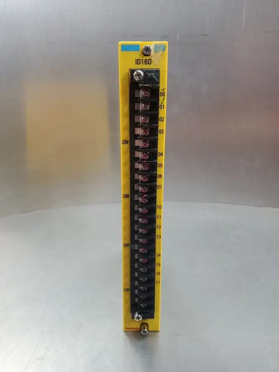 Used FANUC A03B-0801-C125 (ID16D) INPUT MODULE PLC Input & Output | Palmetto Automation #1156486