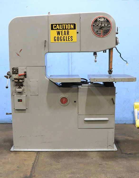 Used 1970 DoAll 3613-0 Vertical Band Saws New Jersey US | Machinery Values #302831