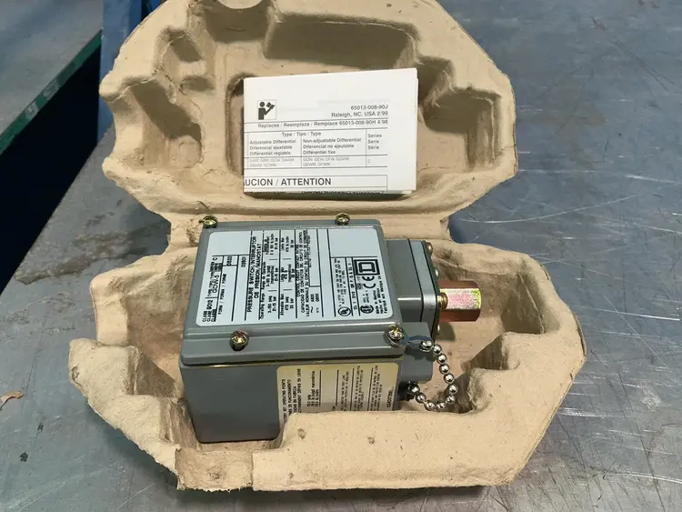 Used SQUARE D GDW5 Pressure Switches Ohio US | HGR 24 #1358804