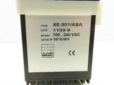 Ascon XE-301/ABA Temperature Controller