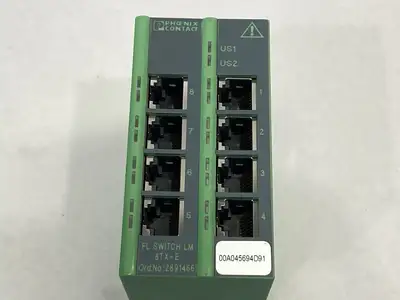 USED PHOENIX CONTACT INDUSTRIAL ETHERNET SWITCH 8-PORT 2891466