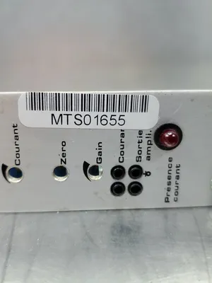 AMPLI JAUGES MTS01655 PLC CONTROL BOARD. 3E-5