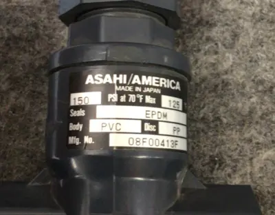 Used Asahi/America 08F00413F Valves/Fittings California US | Davliegogo LLC #1729968