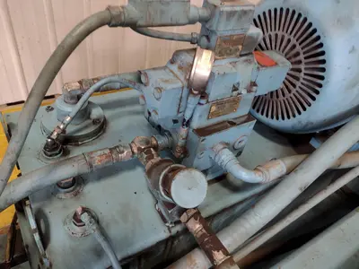8' x 1/4" MASTER-FAB MODEL #SSB250-8 HYDRAULIC SHEAR: STOCK #18844