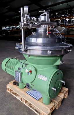 Westfalia SB 80-47-076 hermetic clarifier centrifuge, 316SS.