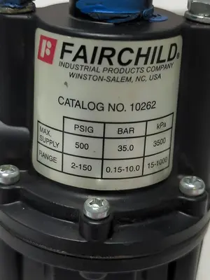 Used FAIRCHILD 10262 Solenoid Regulators Ohio US | Surplus Asset Holdings #1237925