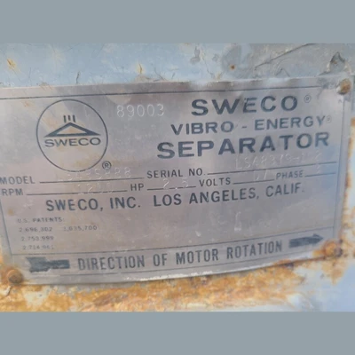 USED SWECO LS48S888
