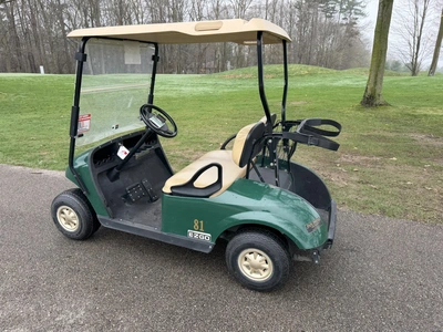 (1) 2014 E-Z-Go golf cart with a Kawasaki gas engine, does not include Club canopy or ball washer, f...