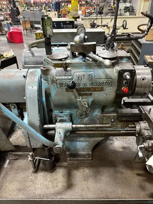 WARNER & SWASEY No.3 M-200 Turret Lathe | ESS Industrial Equipment Sales (13)