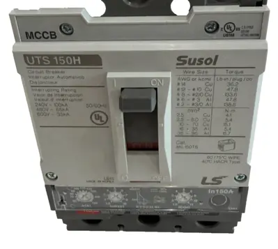 NEW SUSOL UTS150H CIRCUIT BREAKER MCCB 150A 3-POLE