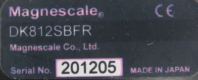 USED MAGNESCALE DK812SBFR PROBE
