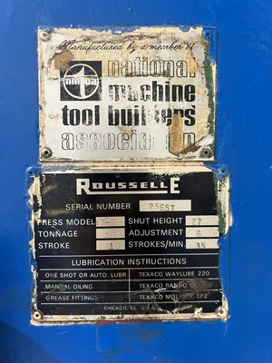 USED 1980 ROUSSELLE ROUSSELLE S2-200-96-48 PRESS