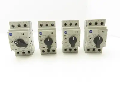 Allen Bradley 140M-C2E-B63 Circuit Breaker Motor Protection 4-6.3A Lot of 4