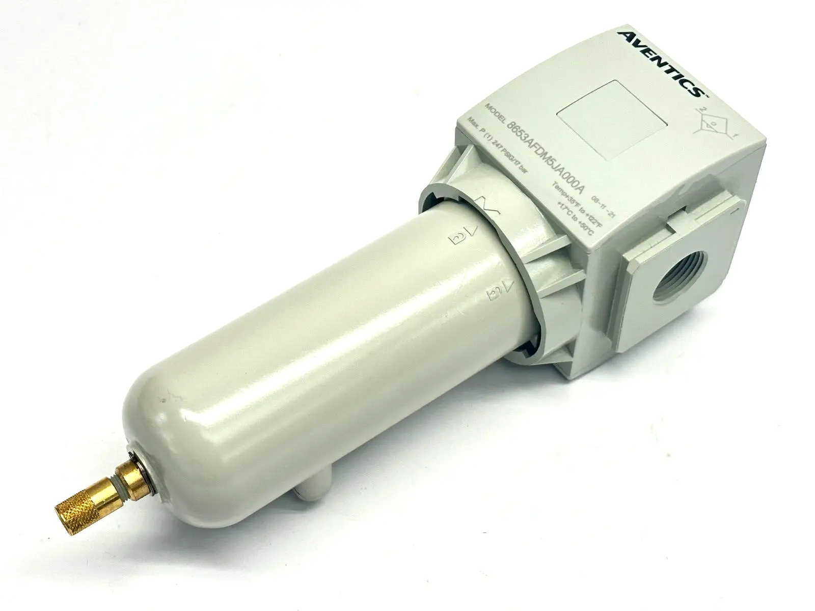 8653AFDM5JA000A | Emerson  Aventics Coalescing Filter 0.3 Micron 3/4" NPT - New Other
