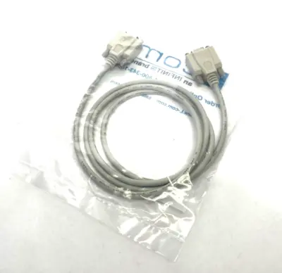 New | in-Stock L-Com Deluxe Molded D-Sub Cable, DB9 Female / Female, 5.0 ft Cable & Wire Michigan US | Maverick Industrial Sales #1393311