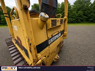 Used 1993 CATERPILLAR D3C Bulldozers Ohio US | Proxy Equipment #1388727