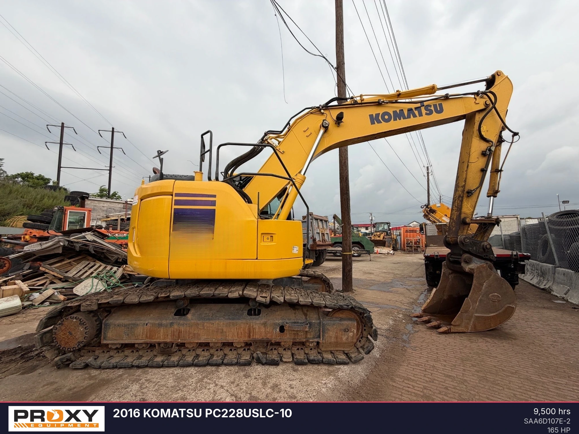 Used 2016 KOMATSU PC228USLC-10 Crawler Excavators New Jersey US | Proxy Equipment #1424172