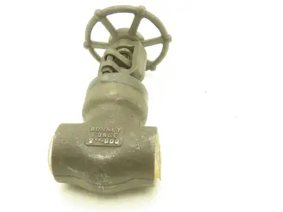 Bonney Forge WL 108 2" Gate Valve NPT Rising Stem Bolted Bonnet 800 Steel
