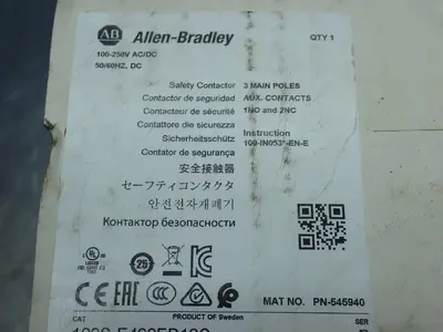NEW ALLENBRADLEY 100SE460ED12C