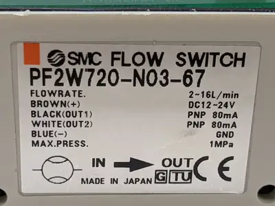 USED SMC FLOW SWITCH NO INTERFACE
