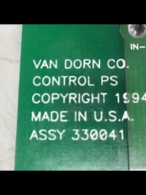 USED VAN DORN PC330-041